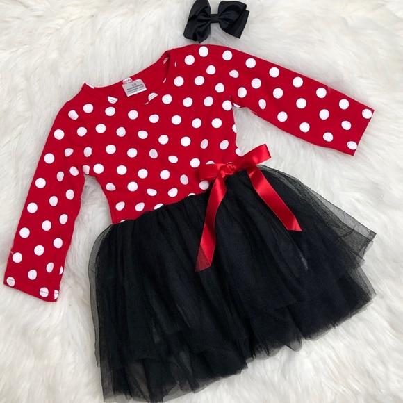 Boutique Mouse Tutu Dress Polka Dot • NO RESTOCK - Picture 2 of 6